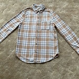 Aeropostale Woman’s Plaid Flannel Shirt Small